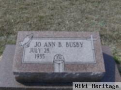 Jo Ann Boyles Busby