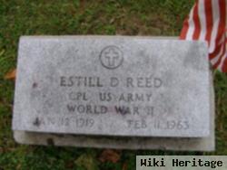 Estill D Reed