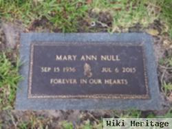 Mary Ann Nastoff Null