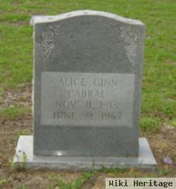 Alice Ginn Cabral