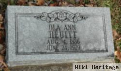 Ola Ann "ollie" Heuitt