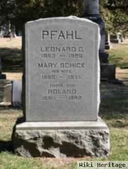 Leonard G Pfahl