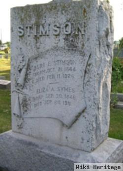 Eliza A. Symes Stimson