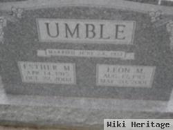 Leon M Umble