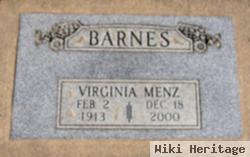 Virginia Menz Barnes