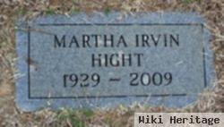 Martha Irvin Hight