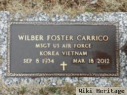 Msgt Wilber Foster Carrico