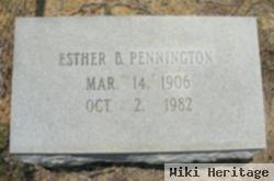 Esther B. Pennington