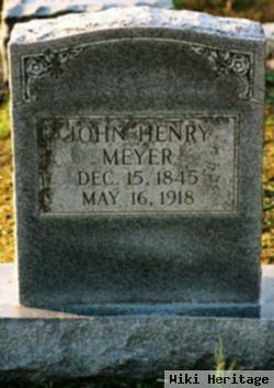 Pvt John Henry Meyer