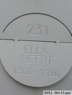 Mrs. Ella Pettit