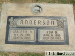 Roy Baxter Anderson