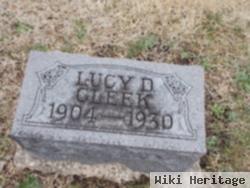 Lucy D Cleek