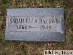 Sarah Ella Baldwin