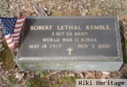 Robert Lethal Kemble