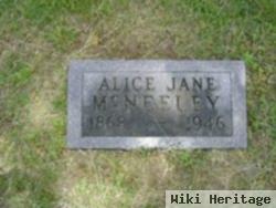 Alice Jane Mcneeley