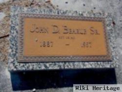 Sgt John Dee Bearup, Sr