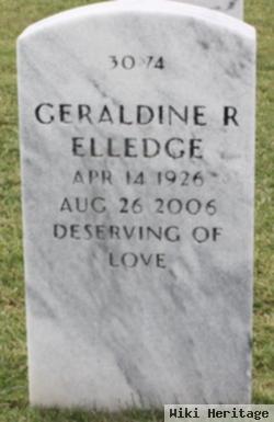 Geraldine R Elledge