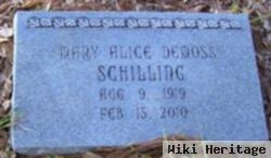 Mary Alice Demoss Schilling