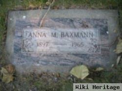 Anna M Baxmann