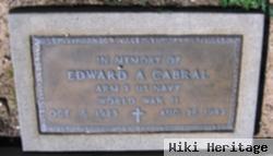 Edward Augusta Cabral
