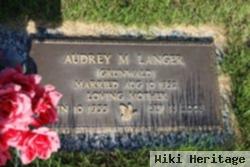 Audrey M. Langer