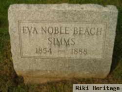 Eva Noble Beach Simms