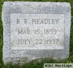 Robert Ratcliffe Headley