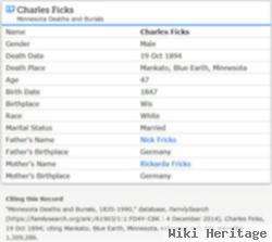 Charles Ficks