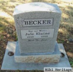 Jule Elaine Becker