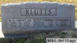 Ben Allen Klutts, Sr