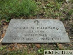 Oscar Wilhelm "tic" Dahlberg