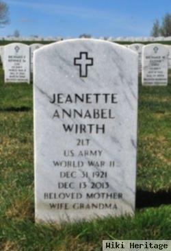 Jeanette Annabel Mason Wirth