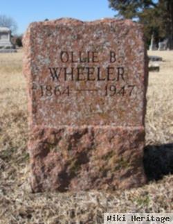 Ollie B. Wheeler