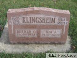 Ida J Hongerholt Klingsheim