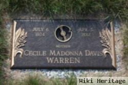 Cecile Madonna Neale Warren