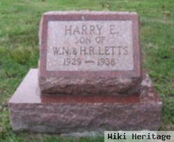 Harry E. Letts