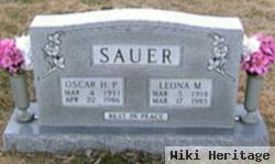 Oscar H Sauer