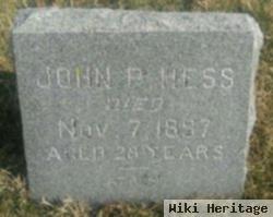 John P. Hess