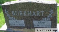 Ruby May Kaufman Burkhart