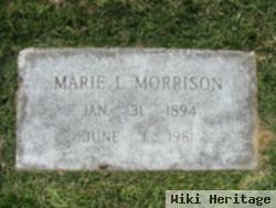 Marie L Morrison