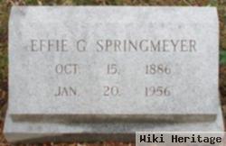 Effie G Springmeyer