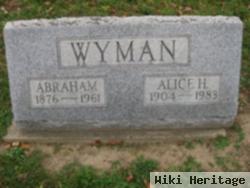 Alice H Wyman