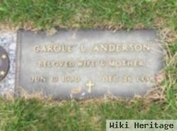 Carole Louise Sonnenberg Anderson