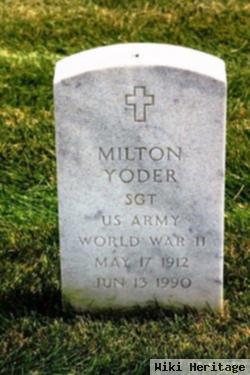 Milton Yoder