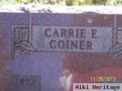 Carrie E Coiner