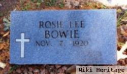 Rosie L. Banks Bowie