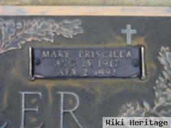 Mary Priscilla Fowler