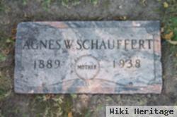 Agnes W Schauffert