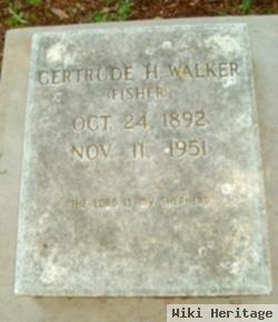 Gertrude H. Fisher Walker