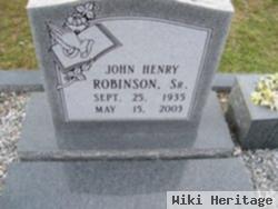 John Henry Robinson, Sr